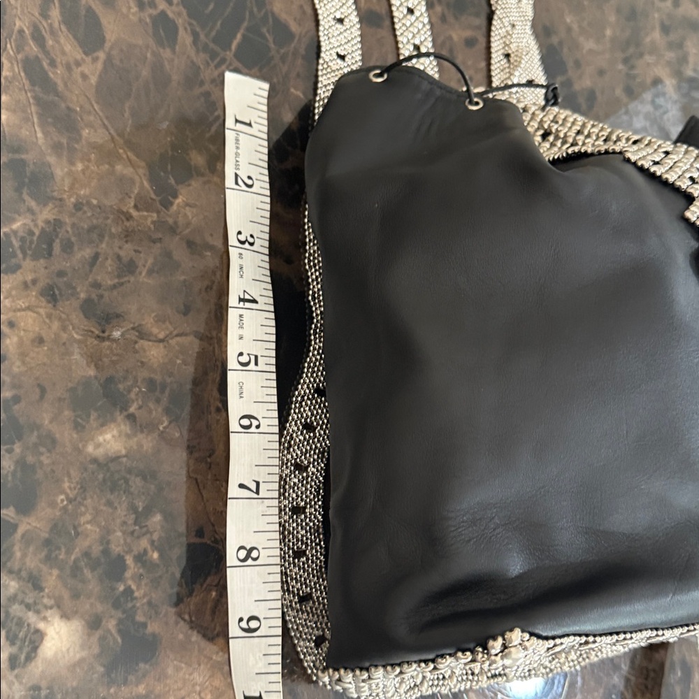 Sergio Gutierrez Liquid Metal black leather backpack Read Description - Picture 6 of 9